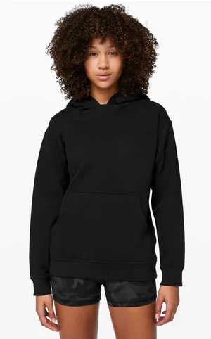 Lululemon All Yours Hoodie Black Size Small Sweatshirt Long Sleeve Comfort thumbnail 1