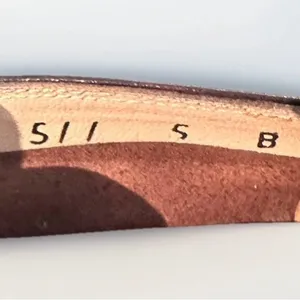 SALVATORE FERRAGAMO Boutique Brown Leather Gancini Link Strap Loafers Size 5‎ B thumbnail 6