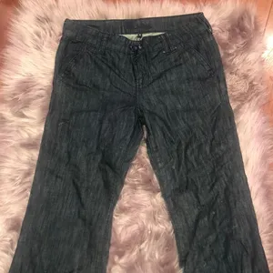 KUT from the Kloth dark blue flare jeans thumbnail 1