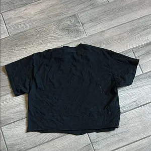 Gildan Black and White Fish Tee thumbnail 5