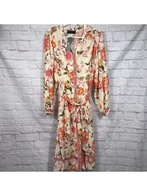 Lane Bryant Women’s Size 14 Floral Wrap Midi Dress NWT thumbnail 2