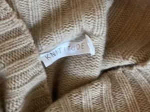 Knititude Brown Turtleneck Sweater thumbnail 4