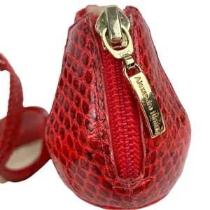 ALEXANDRE BIRMAN Red Woven Strappy Leather Heels Sandals - Size 6.5 thumbnail 5