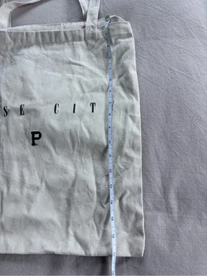 Portland Gear🌹Rose City White Canvas Zippered Tote Bag thumbnail 4