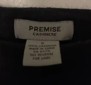 Premier Cashmere Sweater Size S thumbnail 2