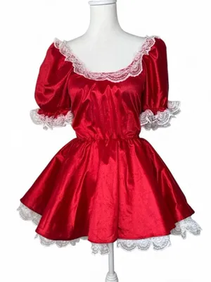 Vintage Rubies Southern Belle Costume thumbnail 2