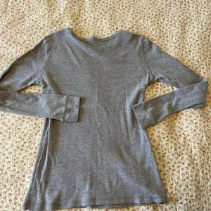 Next Level Apparel Grey thermal shirt thumbnail 3