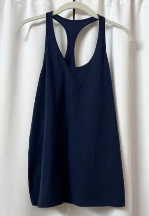 Target All in Motion Dark Blue Racerback Sleeveless Athletic Tank Top Extra Small thumbnail 2
