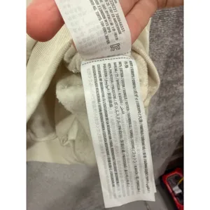 Hollister Women Sweatshirt L Cream Cropped Quarter-Zip Fleece Pullover thumbnail 6