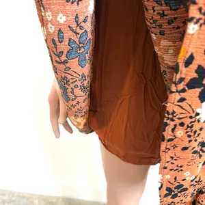 Free People Revolve Kaley 6 tie back textured mini sun dress D3 3516 thumbnail 5