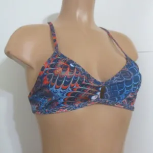 Jolyn Clothing Chole Bikini Top in Rare Retired Peacock Print thumbnail 7