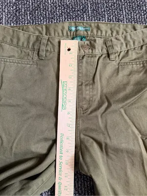 Lauren Ralph Lauren Olive Green Cropped Pants Size 4 thumbnail 2