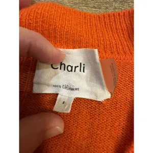 Charli Womens Jumper Sweater Size Small 100%‎ Cashmere Pullover Buttons V Neck thumbnail 5