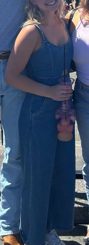 Copper Key Jumpsuit Denim thumbnail 1