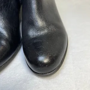 B.O.C. By Born Richardson Black Leather Heeled Ankle Boots Women’s Size 6 thumbnail 5