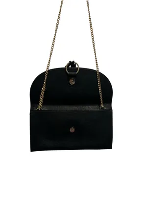 NWOT Lulus A Stitch In Time Vegan Envelope Bag With Chain thumbnail 5