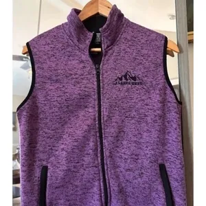 Guide's Choice Alaskan Gear Purple Fleece Vest Women's thumbnail 3