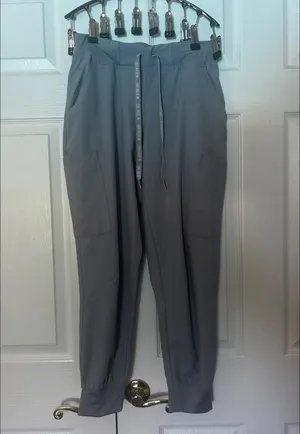 Grey MedCouture Insight Scrubs Set thumbnail 2