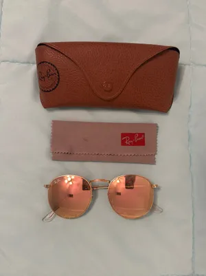 Ray-Ban Round Metal Pink Flash Lens Gold Frame Sunglasses thumbnail 2