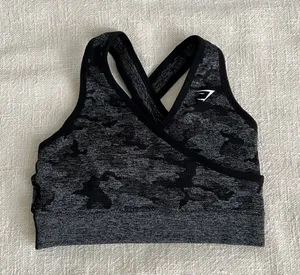 Gym Shark Camo Sports Bra thumbnail 1