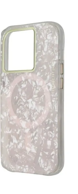 Elizabeth James Pink Marble iPhone 14 Pro Phone Case thumbnail 1