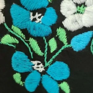 Karen Kane Embroidered Flowers Knit Fit Flare Dress XS‎ thumbnail 2