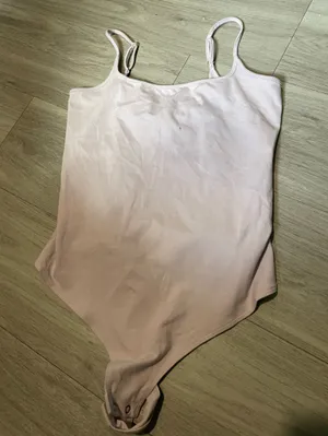 wild fable Pale Pink Slim-Strap Tank Bodysuit thumbnail 1