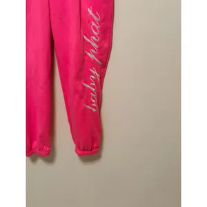 Baby Phat Joggers Sz M Hot Pink Logo Y2K Streetwear Vintage Sweatpants thumbnail 5