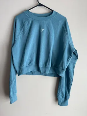 Gymshark Cropped Sweatshirt thumbnail 1