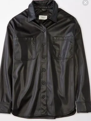American Eagle Thin Leather Jacket thumbnail 3