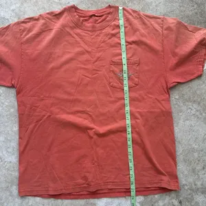 Vintage 2006 Y2K Sarasota, Florida Harley Davidson orange and black pocket tee thumbnail 4