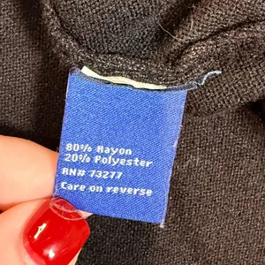 Apt. 9 Womens Black Turtleneck A-Line Knit Sweater Dress XL Long Sleeve Midi thumbnail 7