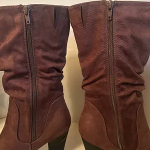 White Mountain Women’s 7.5 Brown Heeled Boots thumbnail 7