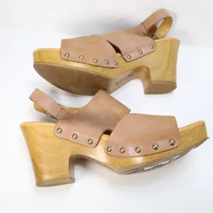Korks by Kork-Ease Annaleigh Platform Wedge‎ Clog Sandals Size 9 M Dusty Rose thumbnail 6