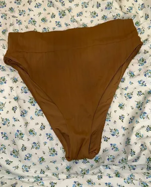 Aerie High-Cut Cheeky Bikini Bottom thumbnail 1