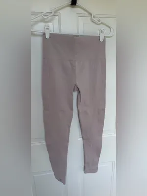 SET Active Sculptflex Seamless Leggings‎ Mauve Pink Size Small thumbnail 2