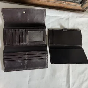 Coach Ashley Signature Jacquard Trifold‎ Wallet W/Checkbook Insert Y2K Vintage thumbnail 13