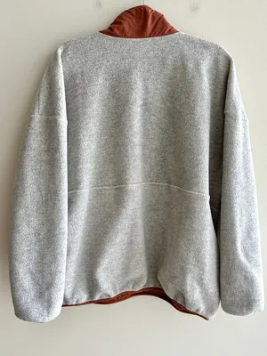 Patagonia Women’s Synchilla® Marsupial Pullover, Oatmeal Heather/Sienna, XXL thumbnail 16
