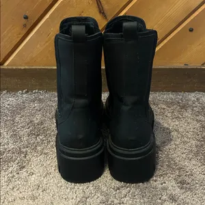 Schuh Black Amaya Split Sole Chunky Chelsea Boots thumbnail 7