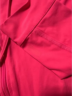Bright Pink Grey's Anatomy Zip-Up Hoodie - Size Large, Comfy thumbnail 5