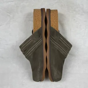 Clarks‎ Collection Brown Suede Mules Ultimate Comfort Clogs Womens 7M 26168507 thumbnail 11