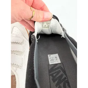 Silent D Seena Sneakers Women 8 White Leather Triple Strap Scalloped Retro thumbnail 7