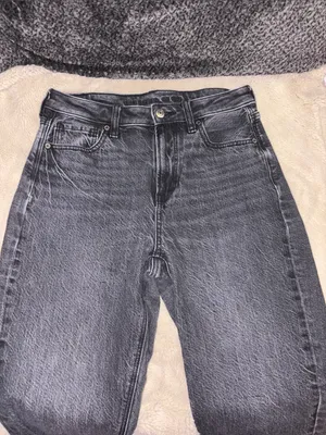American Eagle Mom Jeans, Size 4 X-Short thumbnail 2