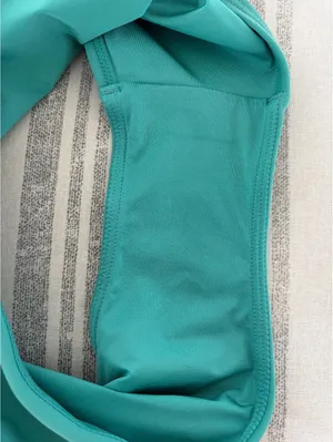 Cuup The Scoop One Piece Swimsuit Tide Size 7 or 30F / 32E Coastal Vacation thumbnail 5