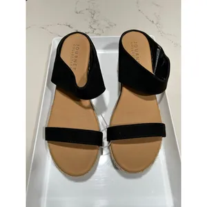 Journee NEW Alissa Wedge Heel Espadrille Sandals 12 $90 thumbnail 4