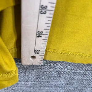 LOGO By Lori Goldstein Longline Cardigan Mustard Yellow 1X‎ thumbnail 9