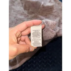 Free People Women's Pink‎ Oversized Sweater Size Small thumbnail 5