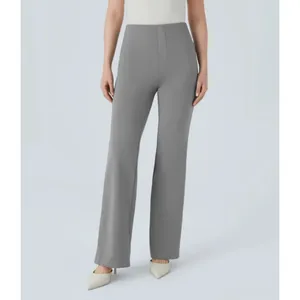 Halara‎ Flex High Waisted Back Side Pocket Slight Flare Work Pants Extra Small P thumbnail 9