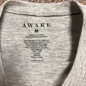 Awake Sunshine Sunflowers Raw Rolled Edge Gray Tee * Medium thumbnail 2
