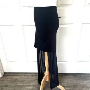 Cheap Monday chizu long black skirt thumbnail 4